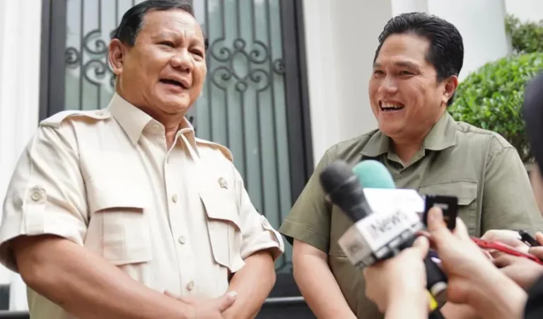 Erick Thohir Mengungkapkan Dukungannya untuk Prabowo