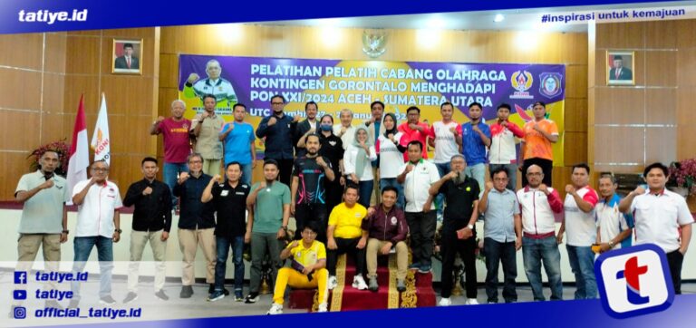 17 Pelatih Gorontalo Cabor Lolos PON XXI Diupgrade Kemampuannya