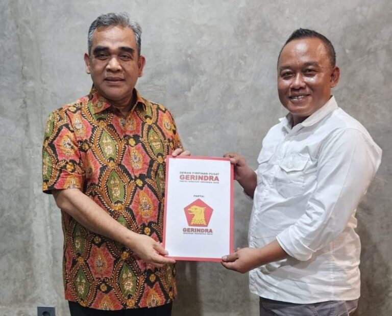 Dadang Solihat Bergerak Cepat dan Meraih Rekomendasi dari Gerindra