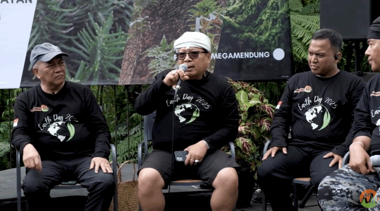 Andy Utama dan Arista Montana Bersama Melestarikan Sumber Daya Alam