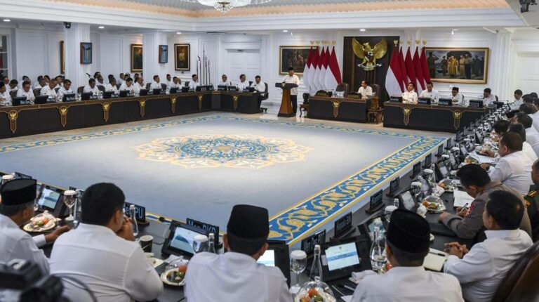 Peta Parpol Kabinet Merah Putih Prabowo Setelah Reshuffle Terbaru